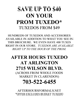 Prom Coupon